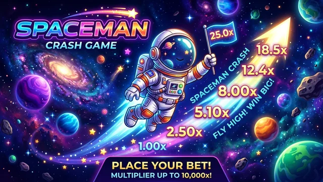 Spaceman Cosmic Crash Pragmatic Play SpinyRush Casino Portugal